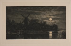 Moonlit Evening at Tubæk