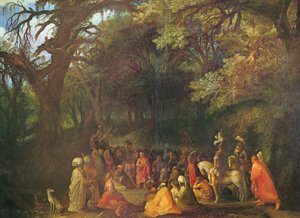 Preaching of John the Baptist by Circle of Adam Elsheimer