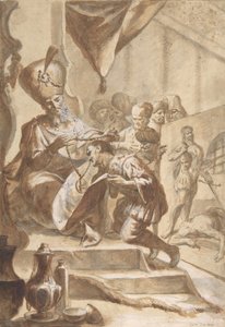 The Painter Rewarded, 1634-1705 by Circle of Luca Giordano.