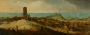 Egmond ann Zee by Claes Jacobsz. van der Heck