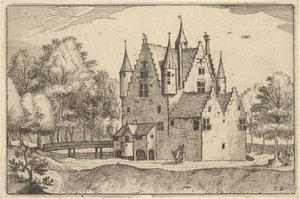 A Castle, Plate 22 from Regiunculae et Villae Aliquot Ducatus Brabantiae, ca. 1610