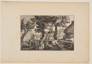 A Wooden Bridge, from Landscapes