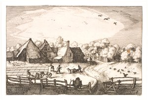 Bleaching Fields near the Haarlemmerhout by Claes Jansz. Visscher