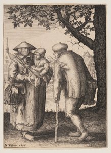 Peasant Family by Claes Jansz. Visscher