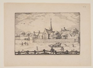 The Leper-House at Haarlem, from Views in the Surroundings of Haarlem