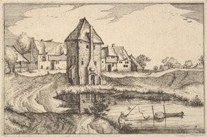 The Pond, plate 9 from Regiunculae et Villae Aliquot Ducatus Brabantiae