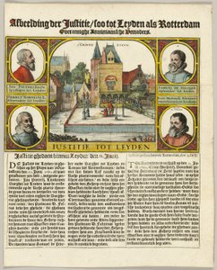 Execution of Arminians in Leiden by Claes Jansz. Visscher II