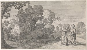 Expulsion of Hagar and Ishmael by Claes Moeyaert