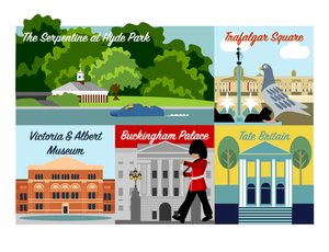Postcard from London by Claire Huntley