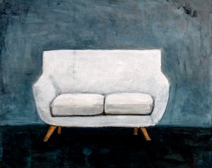 Serene White Couch