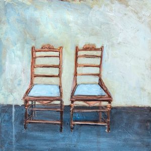 Two Blue Chairs
