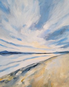Serene Coastal Horizon