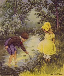 A Child’s Garden of Verses: Where Go the Boats? by Clara Miller Burd