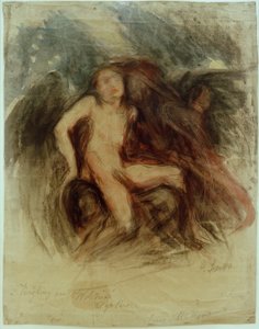 Young Man with Valkyrie by Clara Siewert