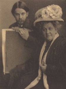 Alvin Langdon Coburn and His Mother, c.1909