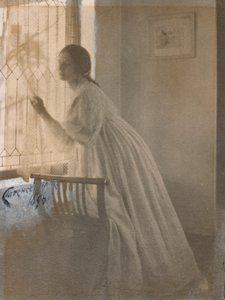 At the Window, 1896 by Clarence H. White