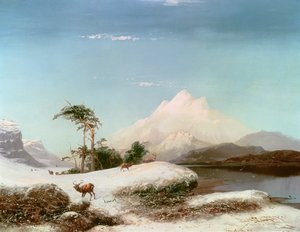 Scottish Highlands, 1873 by Clarence Roe
