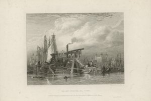 Ballast Dredger by Clarkson Frederick Stanfield