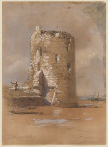 Flint Castle by Clarkson Frederick Stanfield