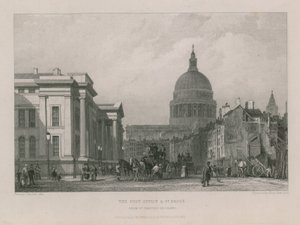 The post office and St Paul