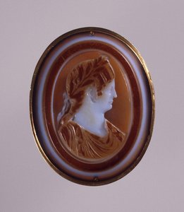 Portrait of Agrippina the Younger Agrippina Minor, Wife of the Emperor Claudius