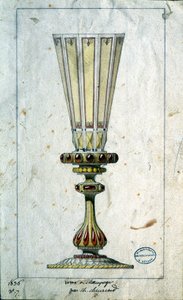 Decoration for Champagne Flutes by Claude Amie Chenavard