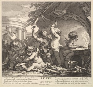 Fire by Claude Augustin Duflos