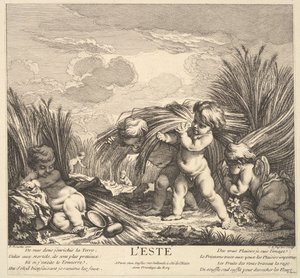 Summer by Claude Augustin Duflos