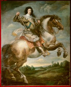 Equestrian Portrait of Louis XIII