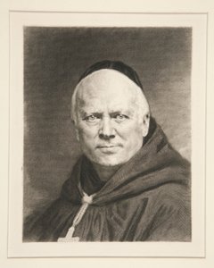 Dom Prosper Gueranger, Abbot of Solesmes by Claude Ferdinand Gaillard