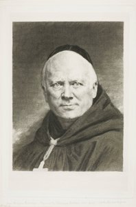 Dom Prosper Guéranger, Abbot of Solesmes by Claude Ferdinand Gaillard