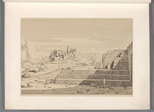 View of Athens by Claude Félix Théodore Caruelle d