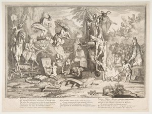 Art prints by Claude Gillot