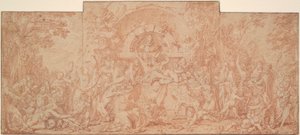 Study for Festival of the God Pan by Claude Gillot
