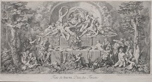 The Four Festivals: Festival of Faune by Claude Gillot
