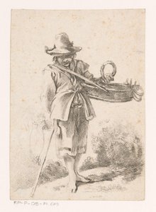 Young Bread Seller in a Landscape