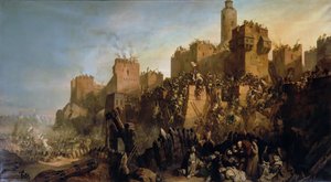 The Capture of Jerusalem by Jacques de Molay in 1299