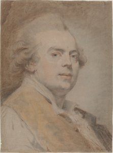 Self-Portrait by Claude Jean Baptiste Hoin