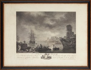 French Steel Engravings by Claude Joseph (after) Vernet