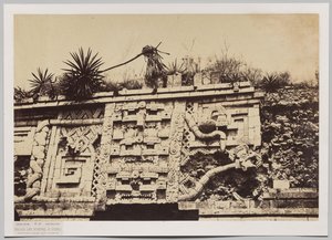 Palace of the Nuns at Uxmal (detail)