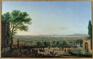 The City and the Roadstead of Toulon by Claude Joseph Vernet