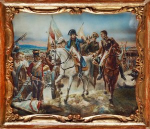 Napoleon at the Battle of Friedland by Claude Joseph Vernet