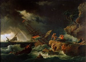Storm at the Sea