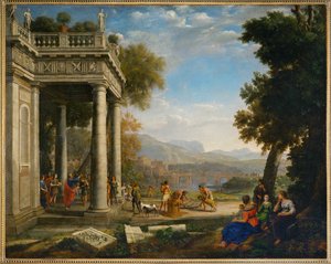 David crowned by Samuel