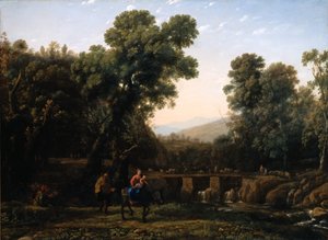 The Flight into Egypt by Claude Lorrain (1600 82)