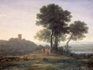 Jacob with Laban and His Daughters by Claude Lorrain