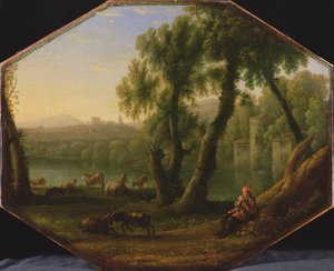 Landscape by Claude Lorrain