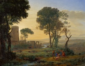 Landscape with the Flight into Egypt, c1646