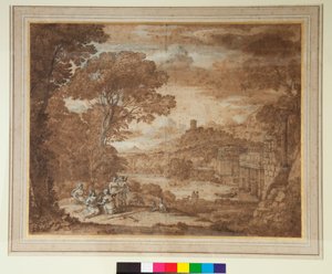 Landscape with the Nymph Egeria Mourning over Numa