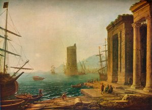 Port of Ostia, Rome, c1643 1931